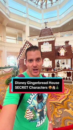Grand Floridian Gingerbread House Secret Characters Revealed!