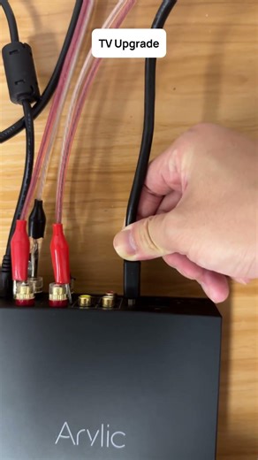 How can LA50 Upgrade your TV?#arylic #amplifier #audio