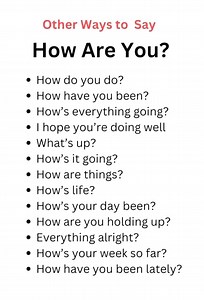 Other Ways to say “ How are You? | Sophai Creator Share