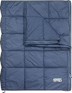 3M Thinsulate Insulation Puffy Camping Blanket for Cold Weather, Queen Size Warm Camping Quilt with Zipper, Waterproof Outdoor Sleeping Bag for Hammock, Cozy & Versatile Gift for Men and Women