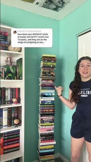 Book stack explanation #books #bookshelf