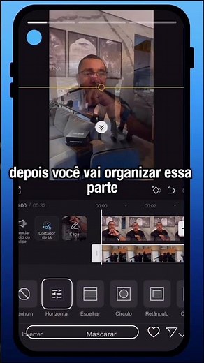 Aprenda fazer vídeo com tela dividida. #reels #dicasdemarketing #instragram