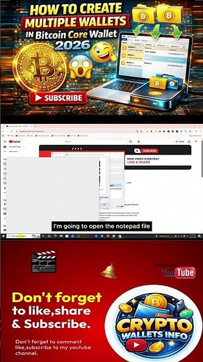 How To Create Multiple Wallets in Bitcoin Core Wallet 2026 Step by Step Guide