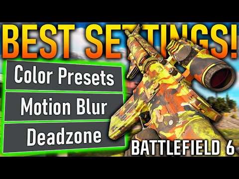 BATTLEFIELD 6: NEW BEST SETTINGS You NEED To Use! (BF6 Season 3 Settings)