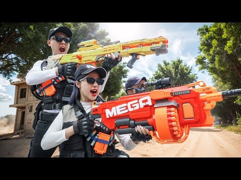 LTT Game Nerf Guns : SEAL X vs The Rogue Agents - Tactical Nerf Guns War !