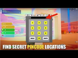 BRAWL TYCOON MAP FORTNITE CREATIVE - HOW TO FIND SECRET PINCODE LOCATIONS