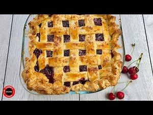 Fresh Cherry Pie Made Easy - With Homemade Cherry Pie Filling