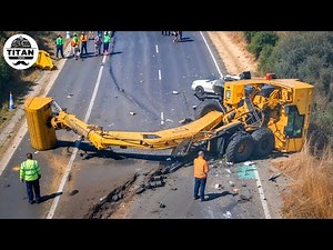 Dangerous Idiots Fastest Truck & Heavy Equipment Fails | Extreme Oversized Truck Transport #76