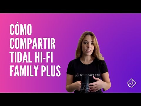 Como compartir Tidal HIFI Family Plus