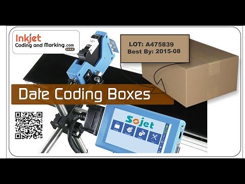 Date Coding - Sojet WorkzJet - Date Code Printer