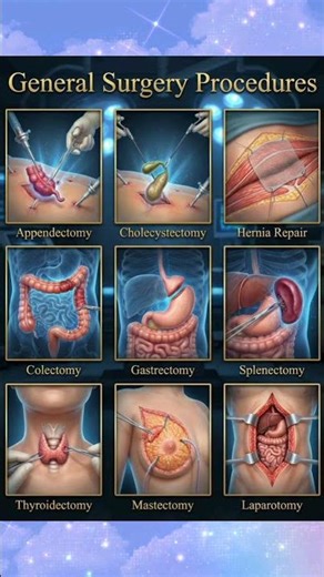 Common Surgical Procedures Explained 🔪 (Must Know!) #surgery #healthawareness