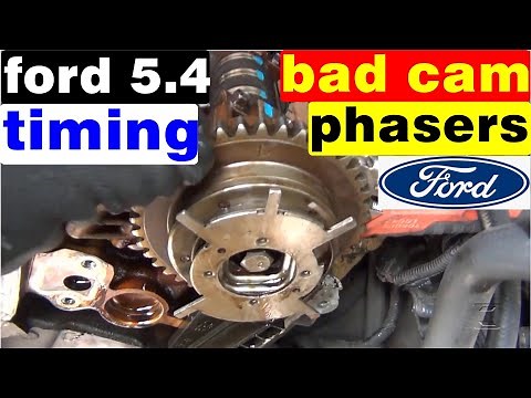how to replace timing chain ford 5.4 3v timing chain replacement lincoln navigator expedition f-150