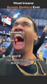 Ranking the Most Insane Buzzer Beaters Ever 🏀🔥 #basketball #buzzerbeater #shorts #nba #crazy