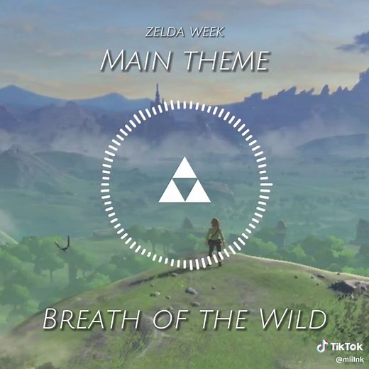 Zelda Breath of the Wild Main Theme - Music from The Tears of the Kingdom