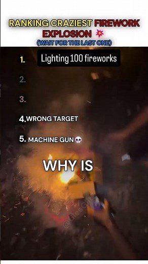 Ranking The Craziest Firework Explosions 🎆💥 #fireworks