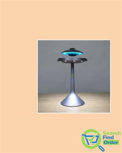Magnetic Levitating UFO Lamp With Bluetooth Speaker