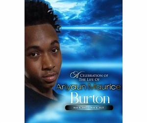 Ariyaun Maurice Burton Obituary (2025) - Columbus, OH - Marlan Gary Funeral Home, Chapel of Peace North