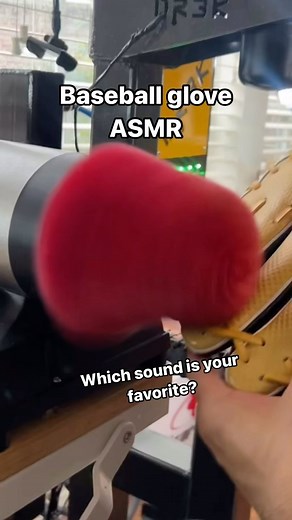 3.2K views · 46 reactions | Baseball glove ASMR #asmr #baseball #ballglove #glove #satisfying | Flashing Leather | Facebook