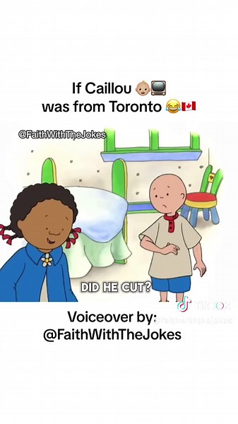 Where is Caillou’s Dad? 😂💀🙋🏻‍♂️ Any guesses anyone? 👀👇🏽 #fyp #toronto #torontoaccent #torontoslang #torontomans #caillou #voiceover #comedyskit #foryou #brampton