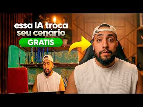 Troque o cenário dos seus vídeos com essa IA gratuita