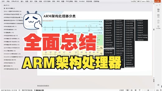 ARM架构处理器全面总结