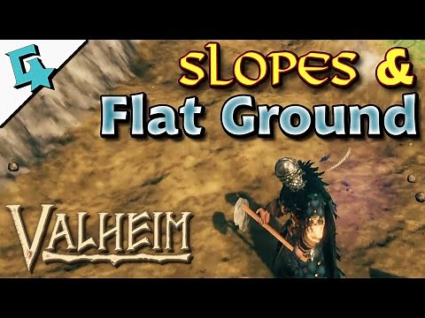 Creating Slopes and FLAT Ground in Valheim - How To Handle Your Hoe