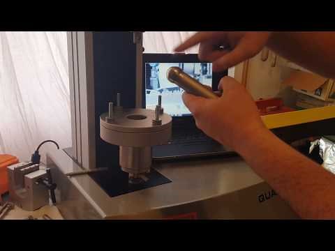 How to Mount an ASTM D3787 or D6797 Ball Burst Puncture Fixture