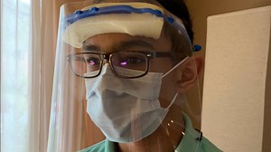 High school, college students create face shields for healthcare workers with 3D printing