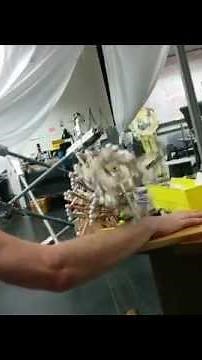 Tensegrity Human Spine Model In Motion, NASA Research Lab