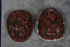 Cinnabar Lacquer Box, Ca. 1765