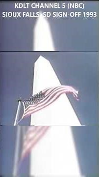 1993 KDLT Sioux Falls Sign-Off #shorts