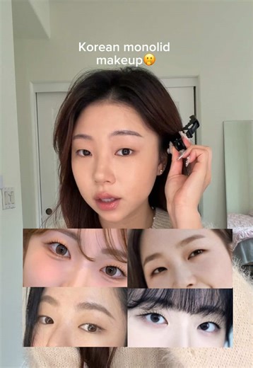 Korean Monolid Makeup Tutorial