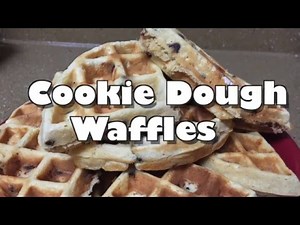 Cookie Dough Waffles