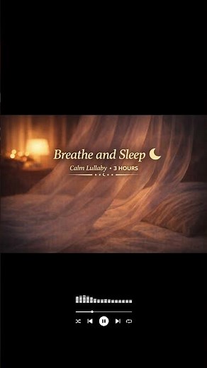 숨처럼 편안한 자장가 🌙 깊은 수면 음악 (3시간) Breathe and Sleep 🌙 Calm Lullaby (3 Hours)