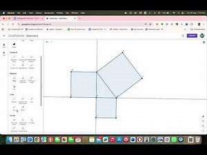 Pythagoras Therorem using GeoGebra [6:10]