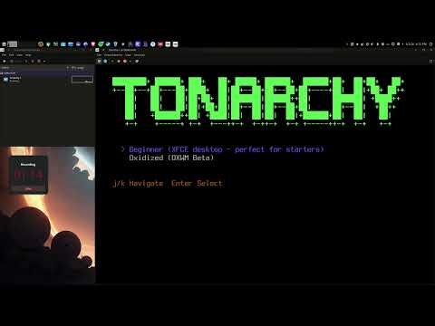 Quick Guide Install Tonarchy, Arch Based Linux with XFCE 4 Desktop (Beginner Friendly)