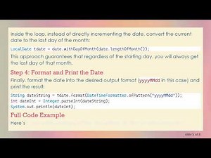 How to Loop Through Joda Time Months at Month End in Java