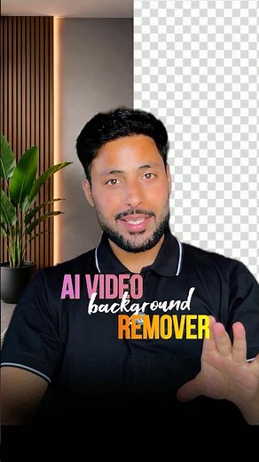 Remove Any Video Background in Seconds Free AI 🤯