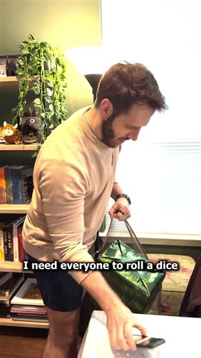 Rolling a D20 for Unique Christmas Presents
