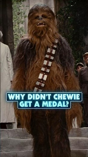 Why Didn't Chewbacca Get a Medal After the Battle of Yavin? #starwars