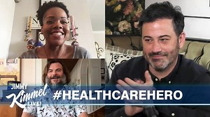 During the quarantine, we’re paying tribute to those who are on the frontline of the crisis. Tonight’s #HealthCareHero is med-surge Nurse Jennell Melancon from the Ochsner Medical Center in New Orleans. To thank her for everything she is doing helping patients with COVID-19, Jimmy & Jack surprised her with a $10,000 Postmates gift card and additional gift cards for all the nurses in her department. If you have a #HealthCareHero who you think we should feature on the show, share their story on so