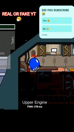 Can I get 2 subscribers today? #amongus #shorts #subscribe