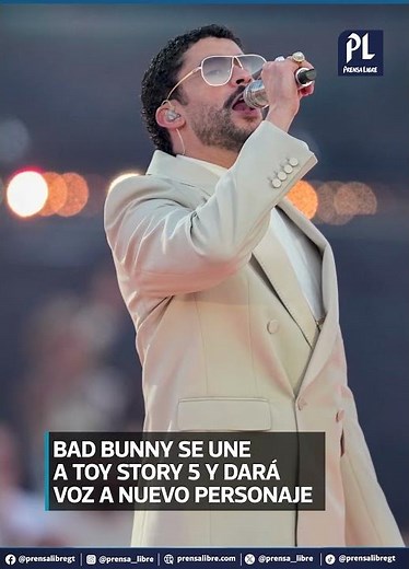 Bad Bunny joins Toy Story 5 to voice a new character; here are the revealed details