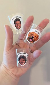 Custom Plastic Shot Glass | Bachelor/bachelorette Parties - Etsy