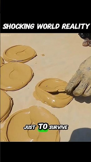 Unbelievable But True 😱 People Eating Mud Cookies | #LamoLaugh #Facts #Shorts