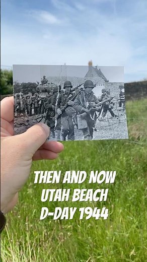 Utah Beach | D-Day 1944 #dday #normandy #france #house #military #history Source Signal Corp