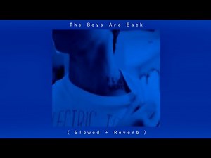 The Boys Are Back ~ Troy & Chad From High School Musical ( Slowed + Reverb )