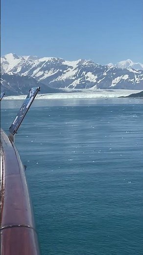 How does it feel to approach North America's largest tidewater glacier?