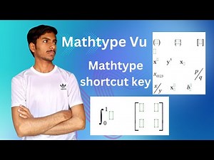 Mathtype vu | How to use mathtype software in vu exam | Vu mathtype tutorial | mathtype shortcut key