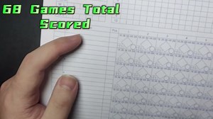 Baseball Softball Scorebook, 68 Games, 12 Innings Scores, 12 Players Lineup, Large Print Baseball Score Keeping Book for Adult, Youth, Scorekeepers